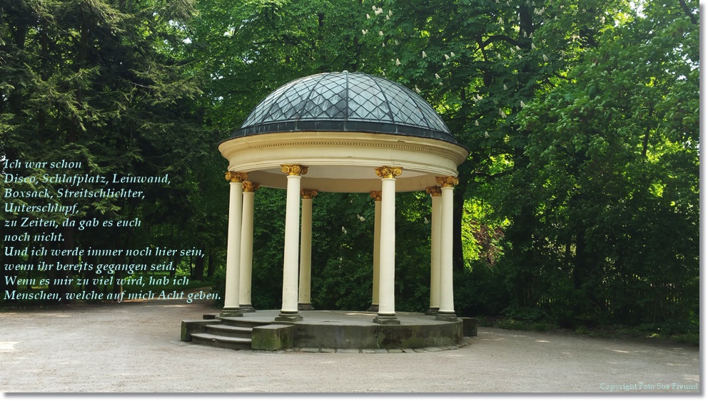 Feiernde Menschen in Parks, der Untergang der Menschheit, oder war da noch was&nbsp;😉